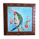 1920s musical underpants with Longwy enamels, parrot decoration