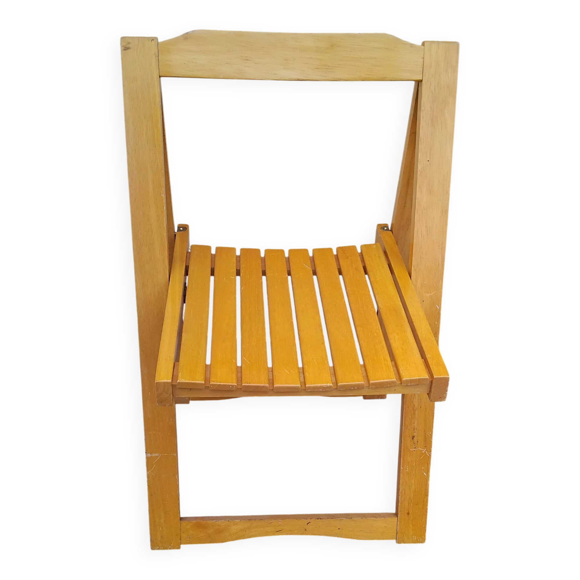 Vintage aldo jacober folding chair from the 70s