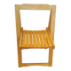 Vintage aldo jacober folding chair from the 70s