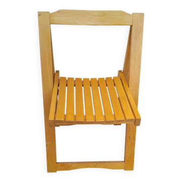 Chaise pliante vintage aldo jacober année 70
