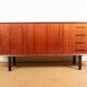 Modernist enfilade, 180 cm, French, Rosewood, Tricoire and Vecchione.