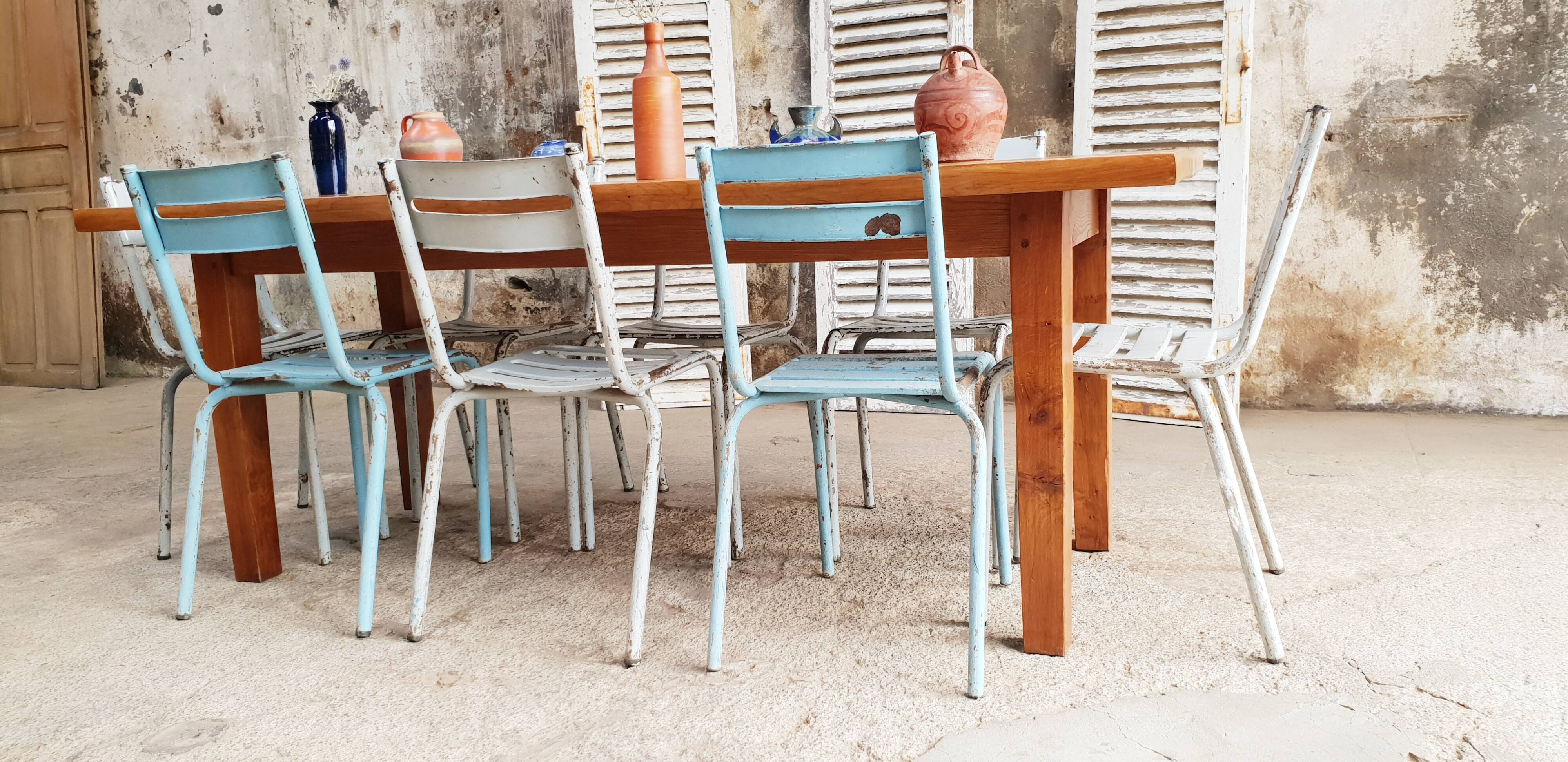 Vintage farmhouse table
