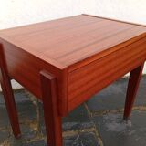 Pair of Scandinavian teak bedside tables