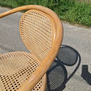 Thonet 5501 curved wood armchair