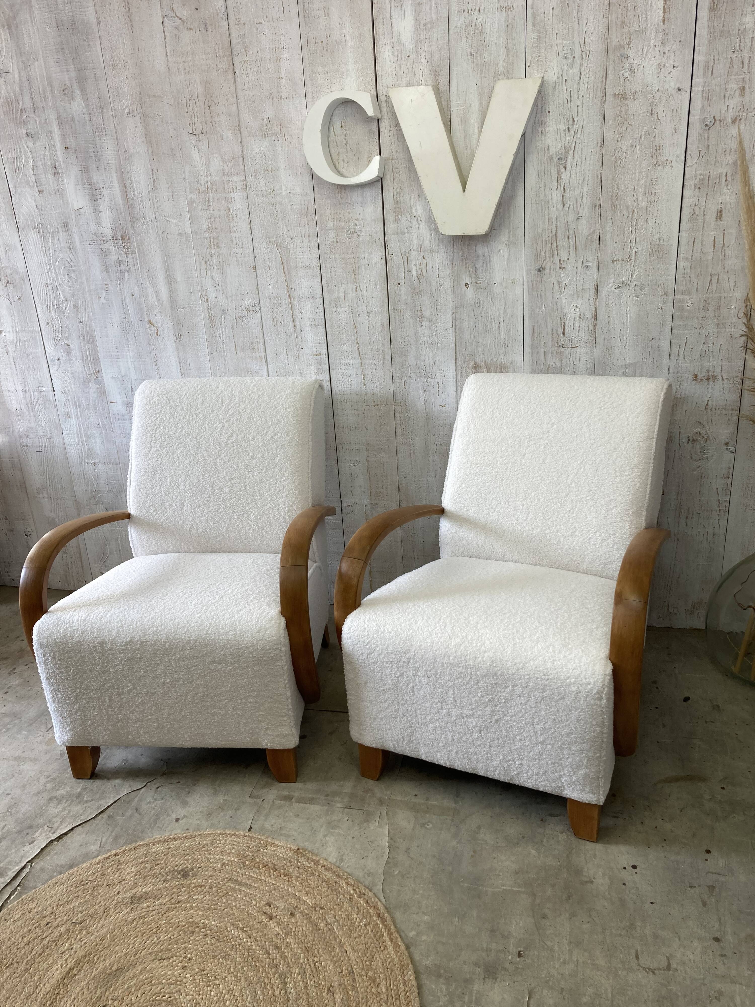 Pair of vintage armchairs