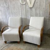 Pair of vintage armchairs