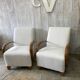 Pair of vintage armchairs