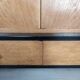 Vintage oak enfilade