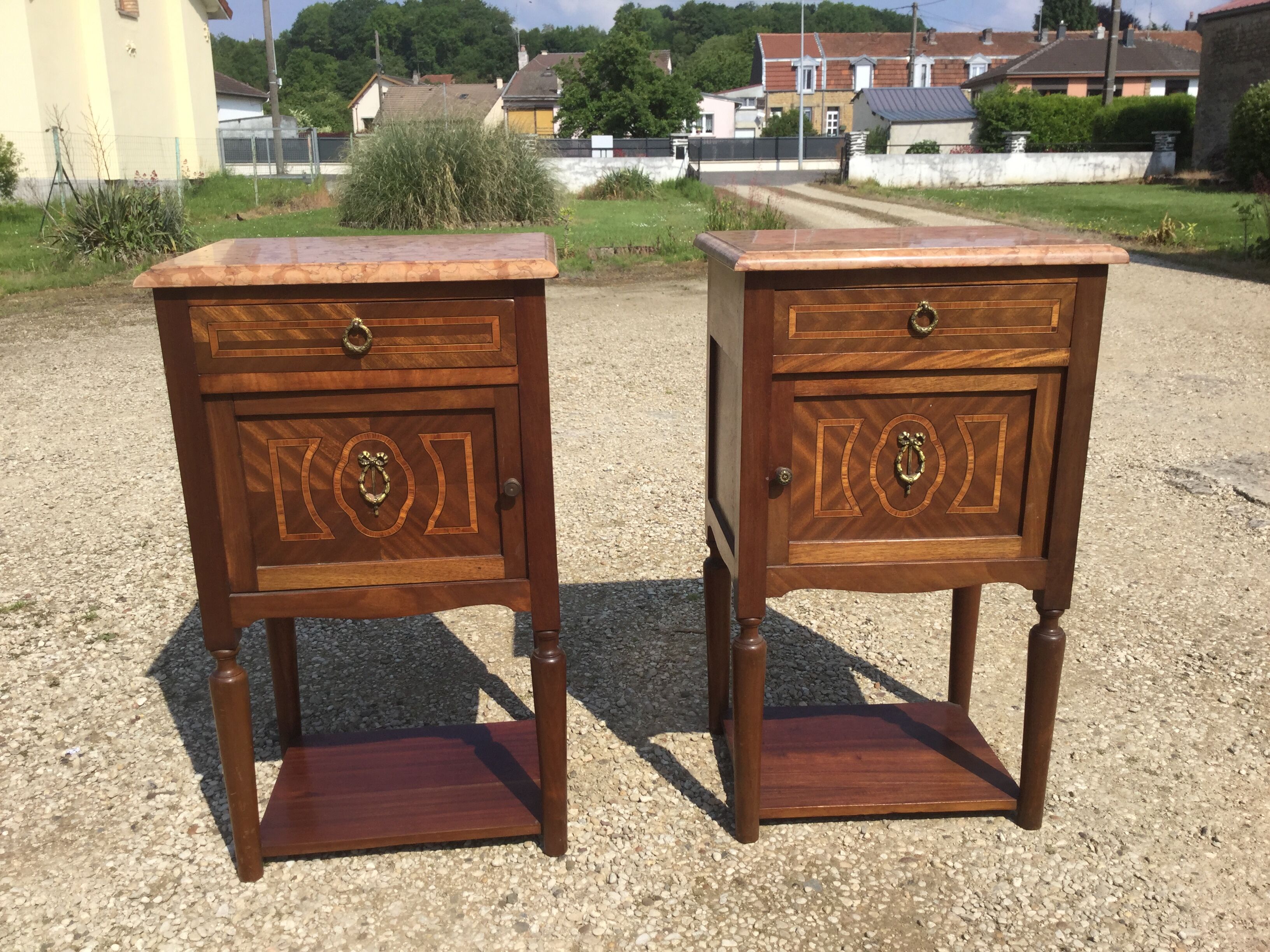 Old bedside tables