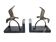 Art Deco figurative bookends, Belgium, 1930s, set of 2