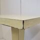 Table de bistrot vintage en formica & acier 1950