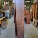 Empire library showcase in mahogany