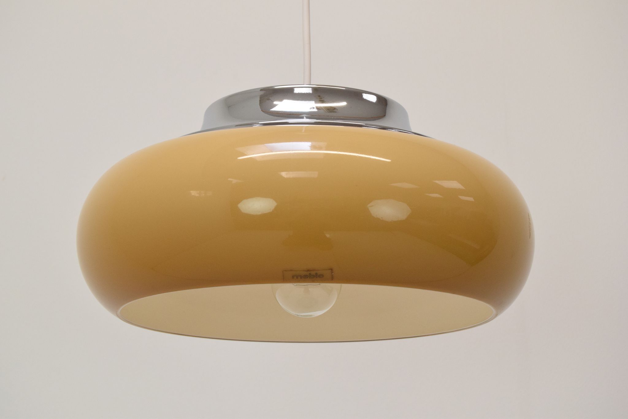 Mid-century pendant Meblo, designed Harvey Guzzini , Italy , 1970's