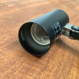 Minimalist postmodern clamp lamp by Erco, 1980s.