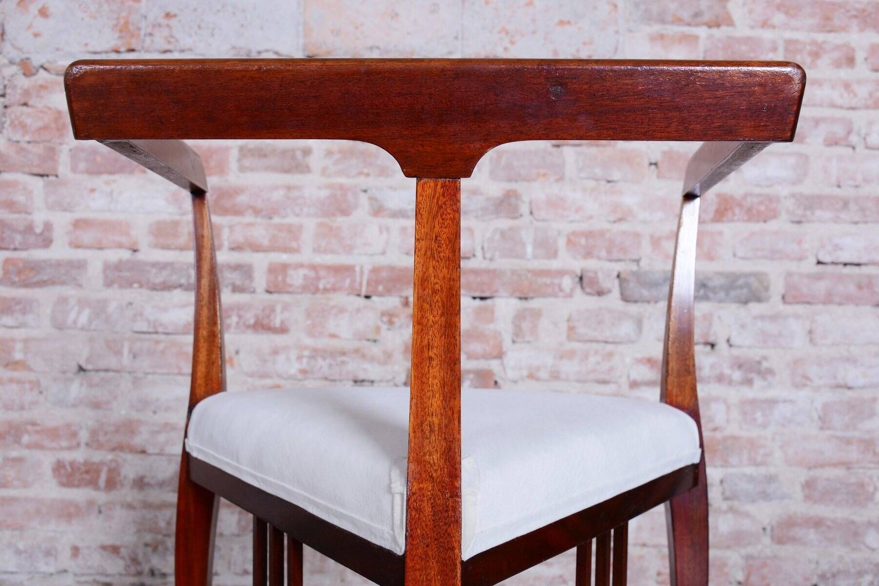 Czech Art Deco Dining Table and Chairs by J. Kotěra for Josef Motka - Litovel, 1900s, Set of 4