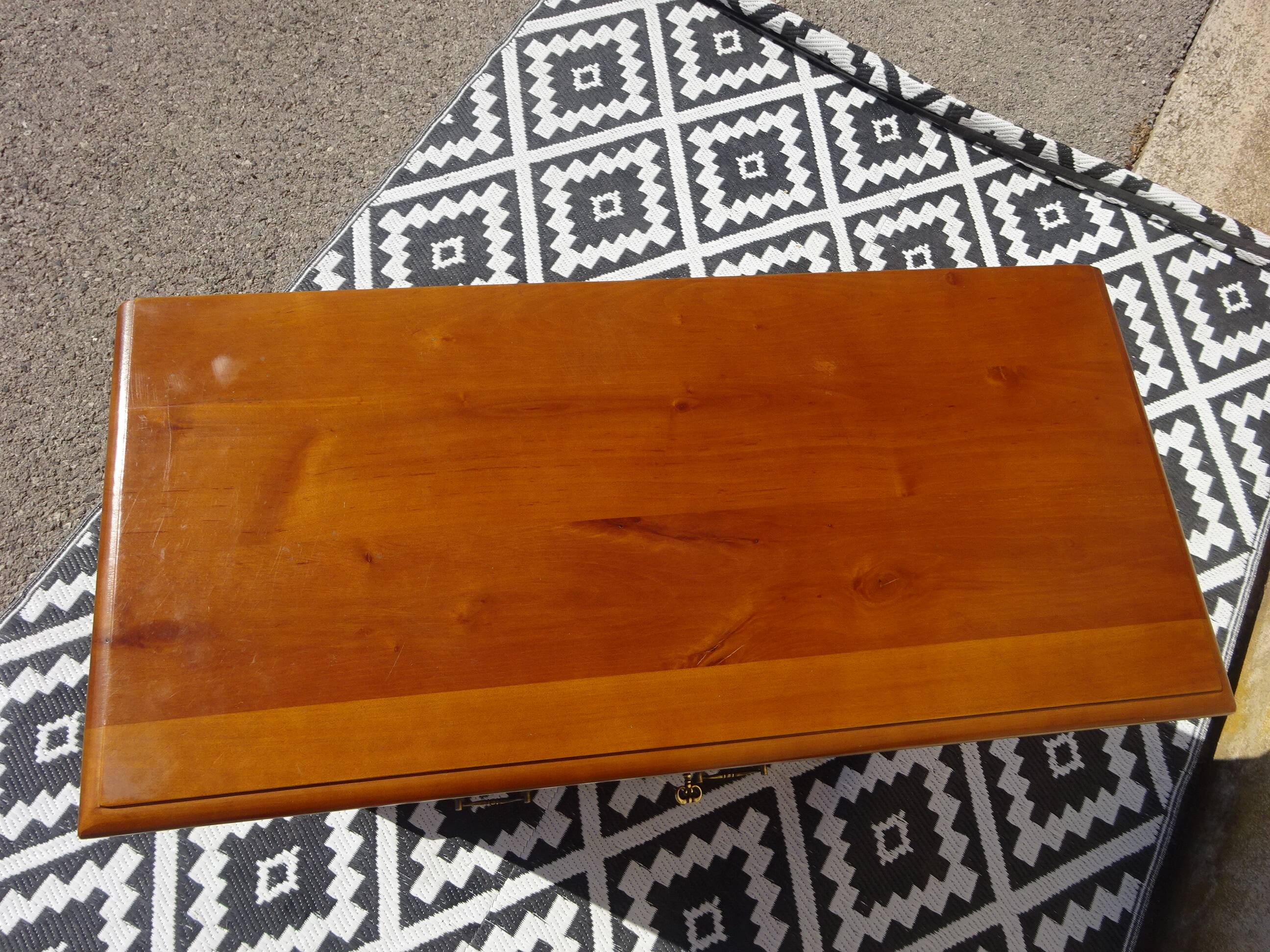 Petit meuble vintage, faible profondeur