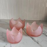Three candle holders