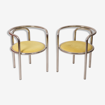 Dining chairs by Gae Aulenti, 1963, set of 2