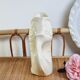 Zoomorphic pitcher fish Ceramic beige FDC Charolles
