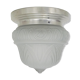 Ceiling lamp, wall lamp, molded glass lamp aluminum structure