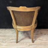 Coiffeuse et son fauteuil de style Louis XVI – XIXe siècle