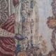 Tapisserie d'halluin " scène de cour au paon"