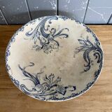 Compotier iron earth earthenware clairefontaine LG model Iris