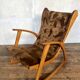 Rocking chair vintage scandinave 1950 1960