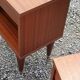 Pair of vintage bedside tables from the 60s in Scandinavian style