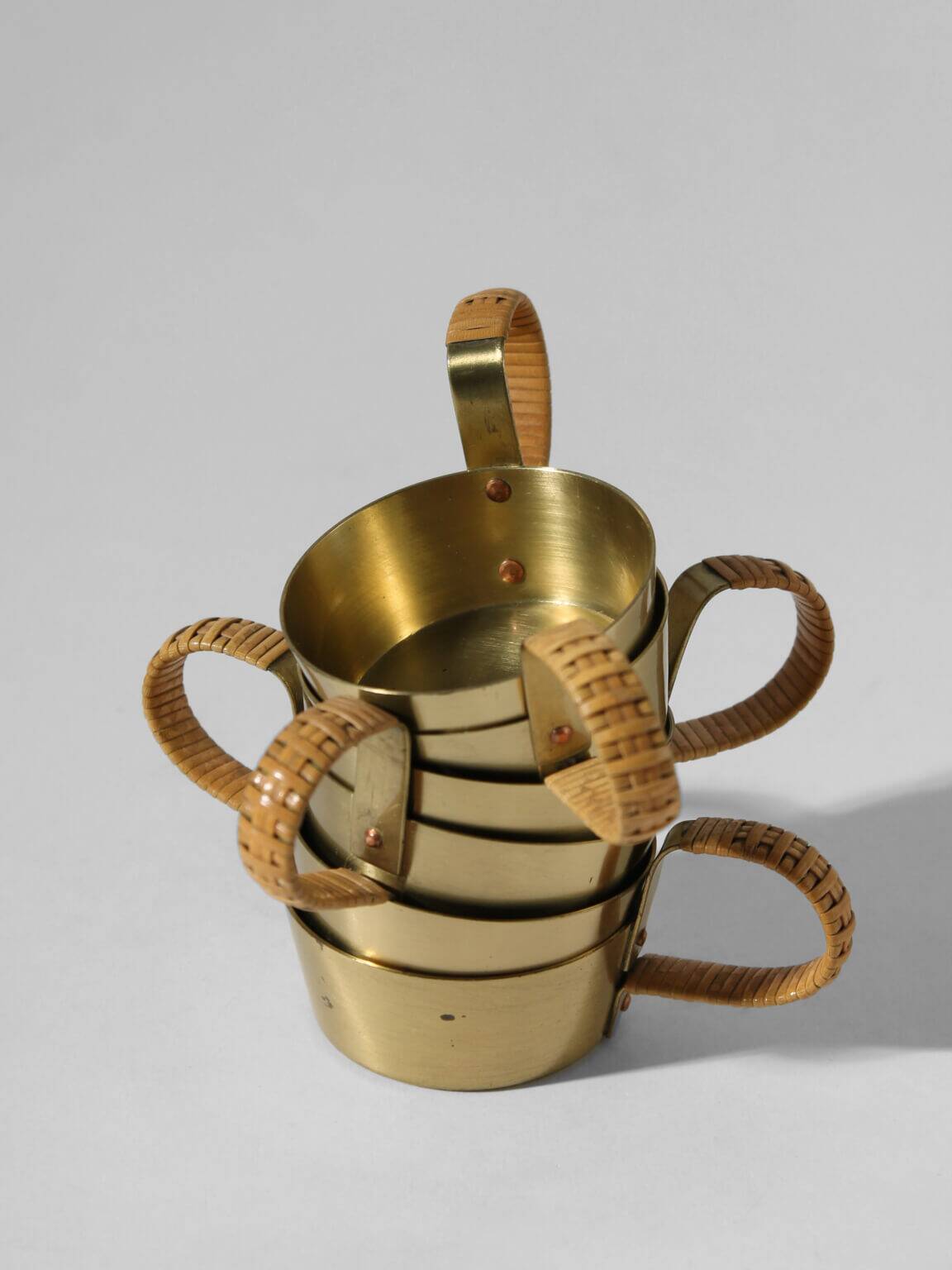 Albert Gustav Bunge (1893–1967) coffee cups set, 1950s