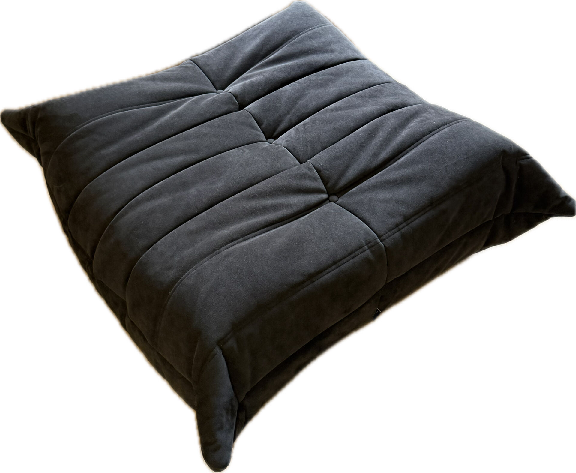 Pouf Togo gris de Michel Ducaroy pour Ligne Roset