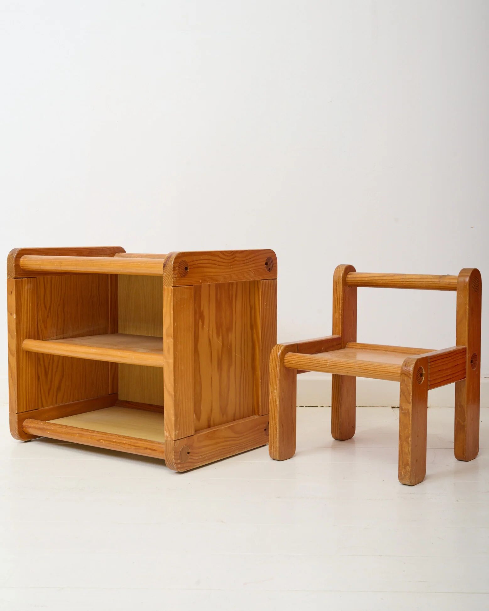 Children's furniture and chair, Baumann, 1980
