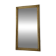 19th-century antique gilded mirror.