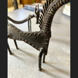 Ethnic figurines zoomorphic metal Orissa