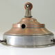 Suspension globe opaline vintage