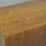 Modern DUTCH DESIGN vintage sideboard with Wenge finish, 1980s