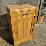 Vintage oak jam cabinet