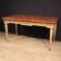 Table laquée et peinte de style Louis XVI du 20e siècle