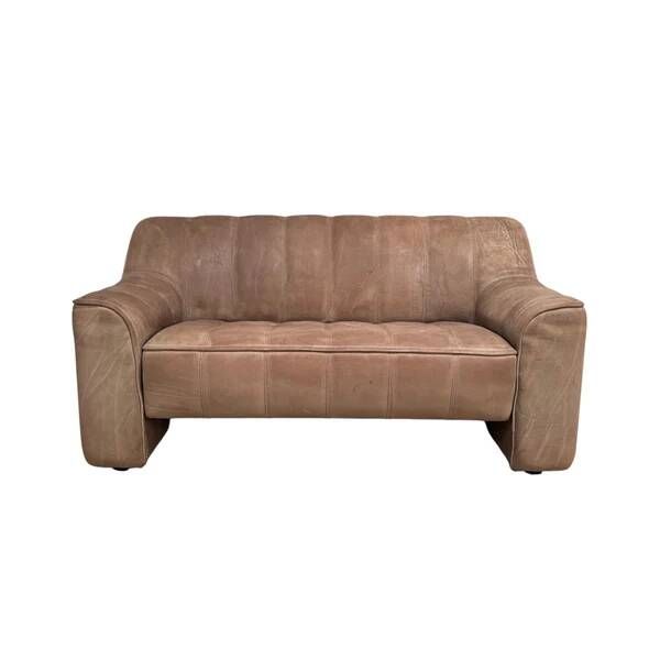 Vintage De Sede DS44 2 seat sofa, 1970s