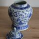 Grand pot à gingembre en porcelaine chinoise
