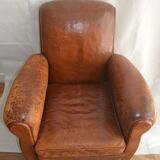 Leather armchair