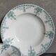 Six iron earth plates from Lunéville model LUGANO old old