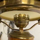 Opaline glass pendant light