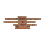 Perpetual calendar seventies