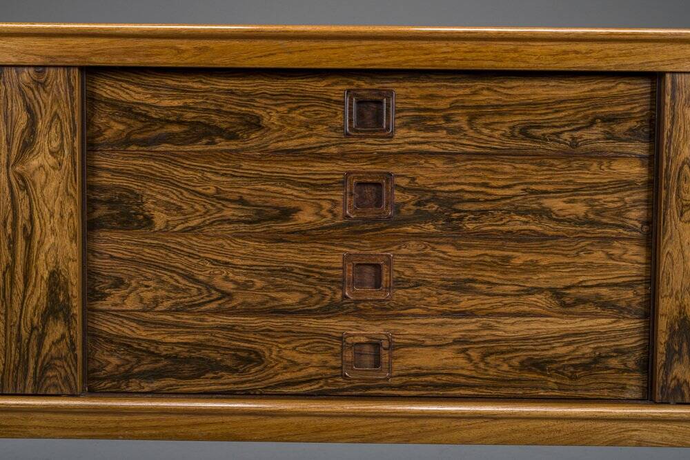 Hw Klein for Bramin palisander rosewood sideboard, 1960s - excellent original