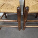 Brutalist chairs, set of 4