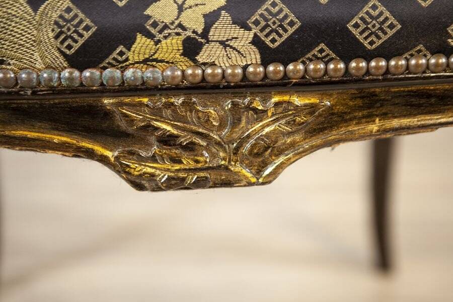 20th Century Art Nouveau Oak Armchair