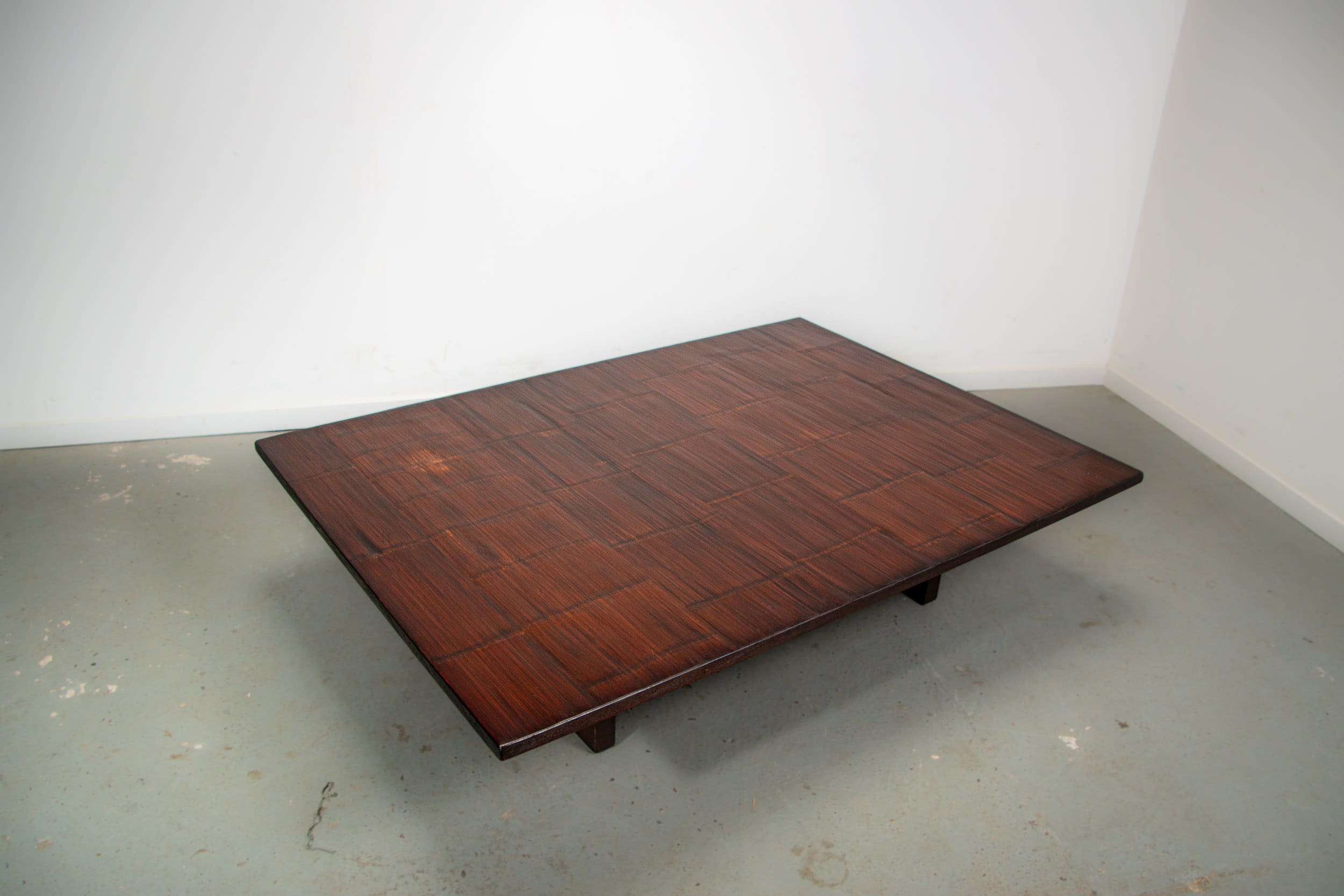 Axel Vervoordt bamboo opium coffee table circa 1980