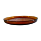 70s orange glass dish