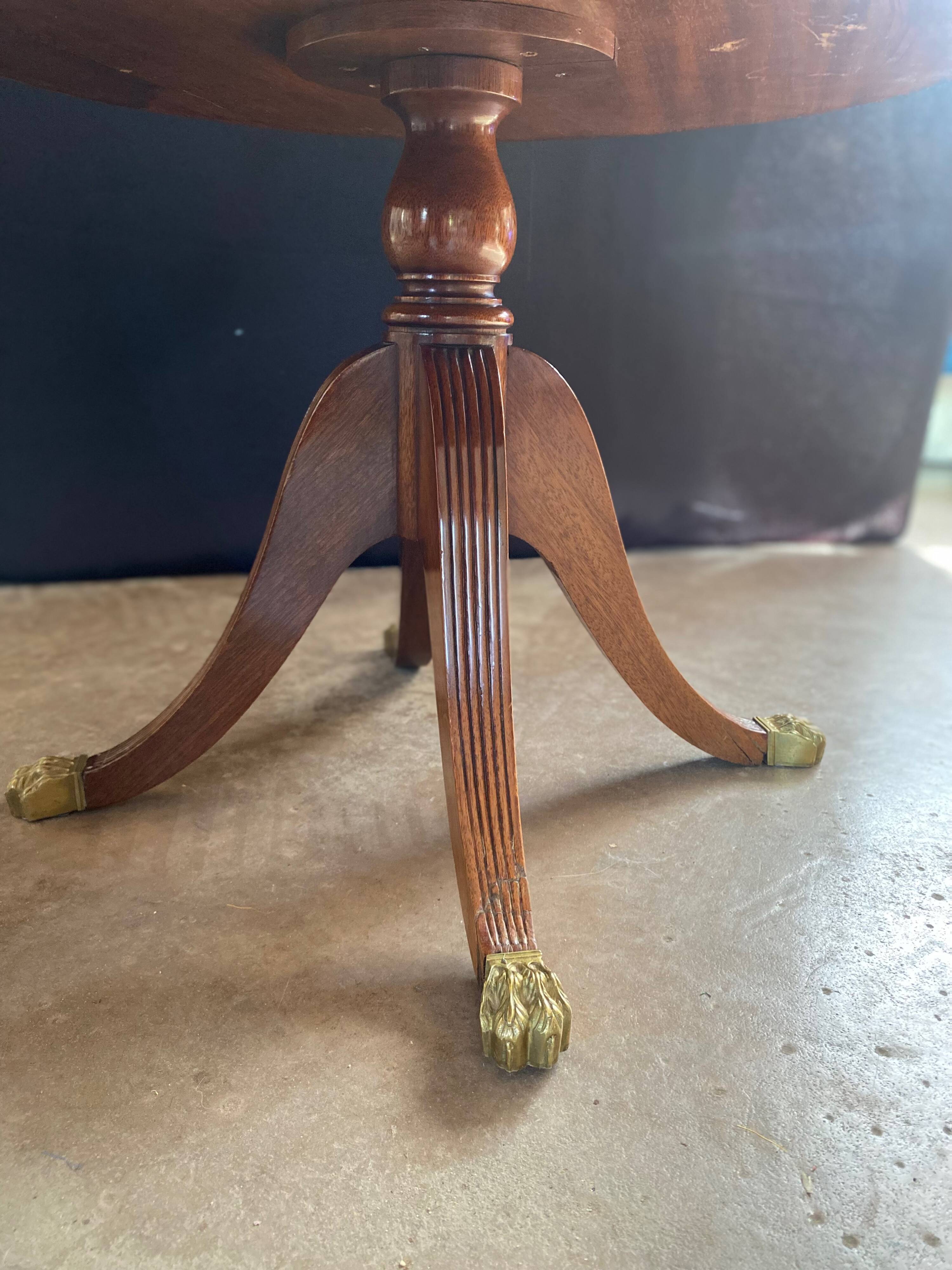 revolving bookcase, Empire style